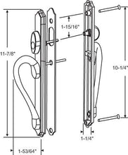 Load image into Gallery viewer, Ashland Sliding Patio Glass Active KEYED Door Handle (DH-346)

