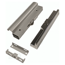 Load image into Gallery viewer, DH-152 Aluminum sliding door handle set with 4-15/16” hole spacing
