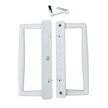 Load image into Gallery viewer, 9″ CGI / PGT Keyed Sliding Door Handle, 4-15/16″ Hole Space (DH-660-WITH-KEY)
