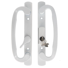 Load image into Gallery viewer, Sliding Door Handle Set, Sash Controls 2265 Keyed Offset Latch (DH-211-OFFSET-WITHKEY)

