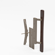 Load image into Gallery viewer, DH-113 keyed aluminum and wood handle
