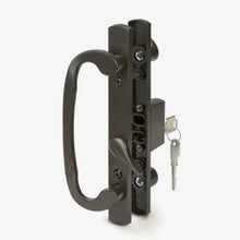 Load image into Gallery viewer, Sliding Door Handle Set, Sash Controls 2265 Keyed Offset Latch (DH-211-OFFSET-WITHKEY)
