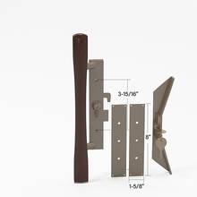 Load image into Gallery viewer, DH-113 keyed aluminum and wood handle
