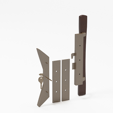 Load image into Gallery viewer, DH-113 keyed aluminum and wood handle
