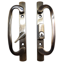 Load image into Gallery viewer, Sliding Door Handle Set, Sash Controls 2265 Keyed Offset Latch (DH-211-OFFSET-WITHKEY)
