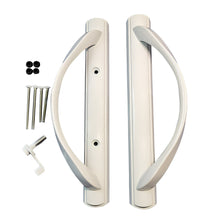 Load image into Gallery viewer, (DH-645) Amesbury Truth Handle Set, 3-15/16″ Hole Space – Square Drive Latch
