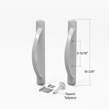 Load image into Gallery viewer, (DH-645) Amesbury Truth Handle Set, 3-15/16″ Hole Space – Square Drive Latch
