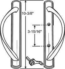 Load image into Gallery viewer, (DH-645) Amesbury Truth Handle Set, 3-15/16″ Hole Space – Square Drive Latch
