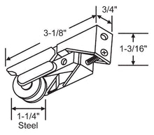 Load image into Gallery viewer, Sliding Glass Patio Door Roller Assembly
