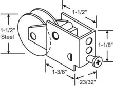Load image into Gallery viewer, (DR-130-SP) Keller Roller for Sliding Glass Doors

