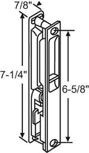 Load image into Gallery viewer, Flush Mount Single KEYED Lock Set for Sliding Doors, 6-5/8" Hole Space DL-501-WITH-KEY

