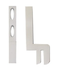 Load image into Gallery viewer, White Astragal Plastic Screen Door Replacement Keeper (Set of 2)
