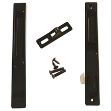 Load image into Gallery viewer, Sliding Glass Door Handle Set, Flush Mount, Non-Keyed, 6-5/8" Screw Holes (DL-502) — Black
